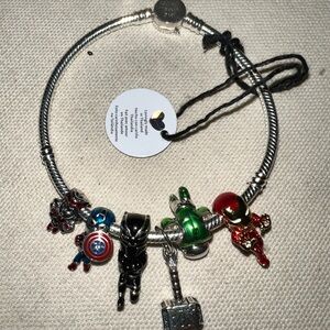 Disneys Marvel Authentic Pandora Bracelet with Charms